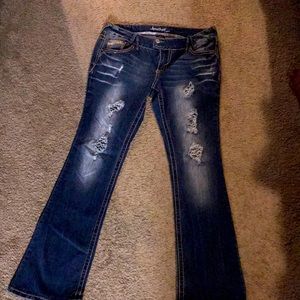 Boot cut jeans